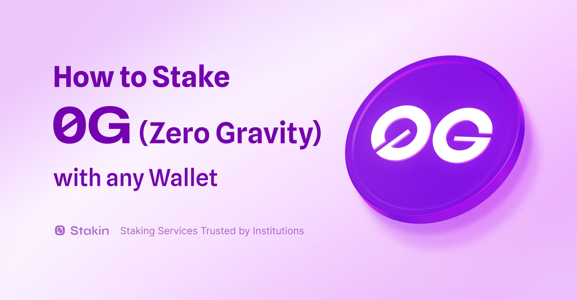 How to Stake 0G(Zero Gravity) with any Wallet