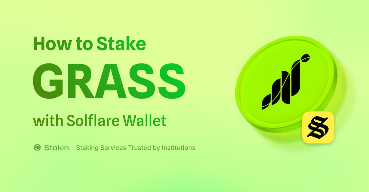 How to Stake Grass(GRASS) with Solflare