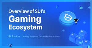 Overview of SUI's Gaming Ecosystem
