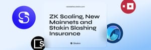🏗️ ZK Scaling, New Mainnets and Stakin Slashing Insurance