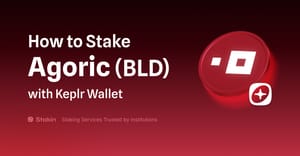 How To Stake Agoric (BLD) Using Keplr Wallet