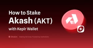 How To Stake Akash Network $AKT using Keplr Wallet