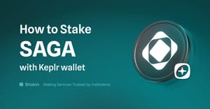 How to Stake SAGA with Keplr Wallet