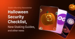 Halloween Security Checklist, New Staking Guides, and other news - Newsletter