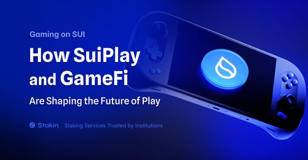 Gaming on SUI: How SuiPlay and GameFi Are Shaping the Future of Play