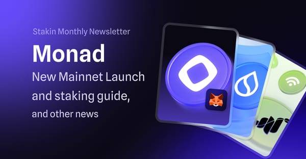 Monad ‒ new mainnet launch, staking guide, and other news... - Newsletter