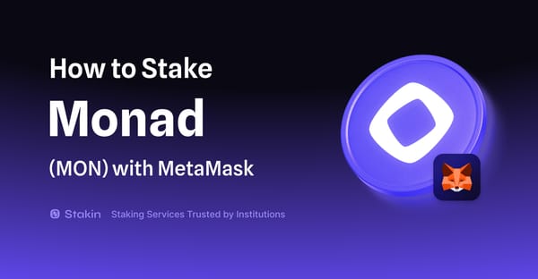 How to Stake Monad(MON) with MetaMask